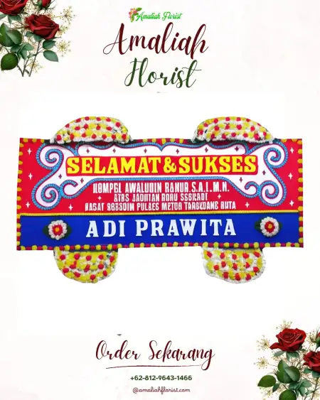Papan Bunga Ucapan Selamat Songka